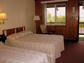 Room with double beds