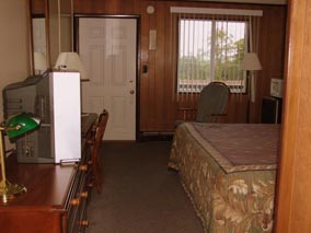 room with king bed