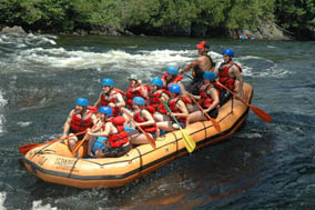 Maine whitewater rafting