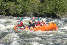 Maine whitewater rafting